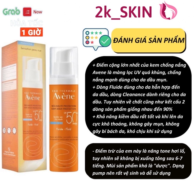 [MẪU MỚI 2021] Kem chống nắng Avene 50ml | BigBuy360 - bigbuy360.vn