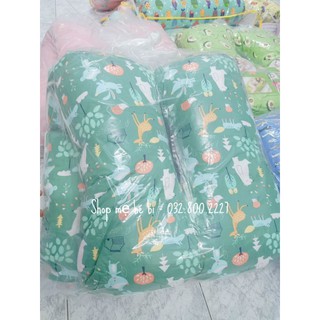 Gối chữ u cao cấp cho bà bầu ( vỏ cotton )