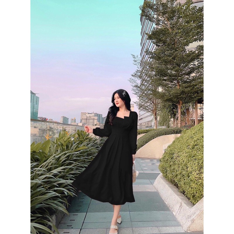 [Mã SKAMA06 giảm 8% tối đa 50K đơn 250K] Đầm tiểu thư bigsize 60=>90kg | BigBuy360 - bigbuy360.vn