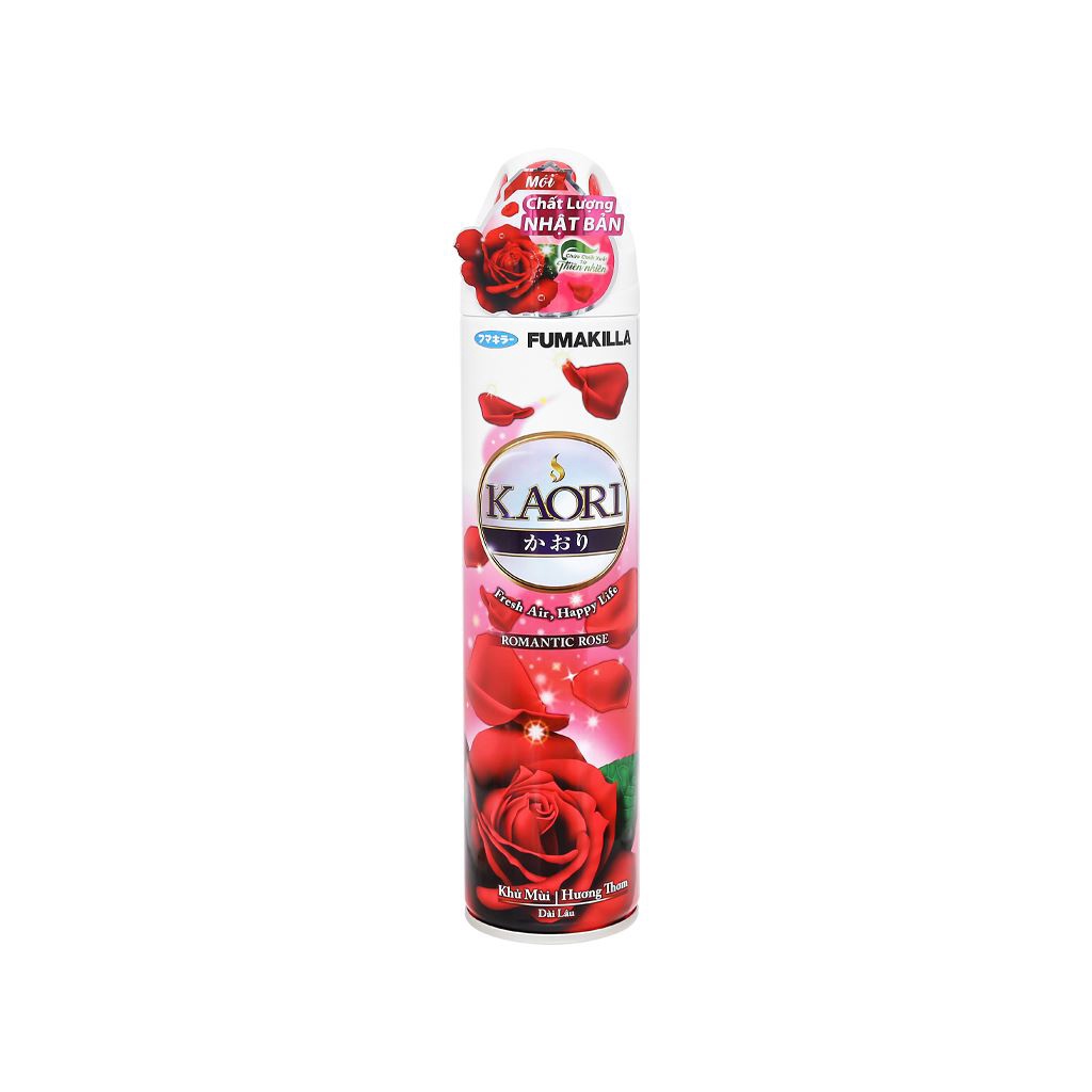 Xịt phòng Kaori 280ml công nghệ Nhật Bản - tùy chọn 3 hương