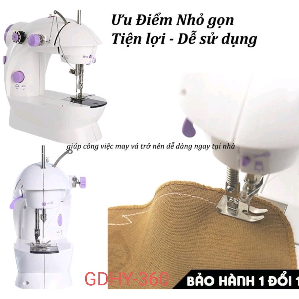 Máy khâu mini gia đình cầm tay tiện dụng , sự lựa chọn số 1 cho tín đồ may vá .