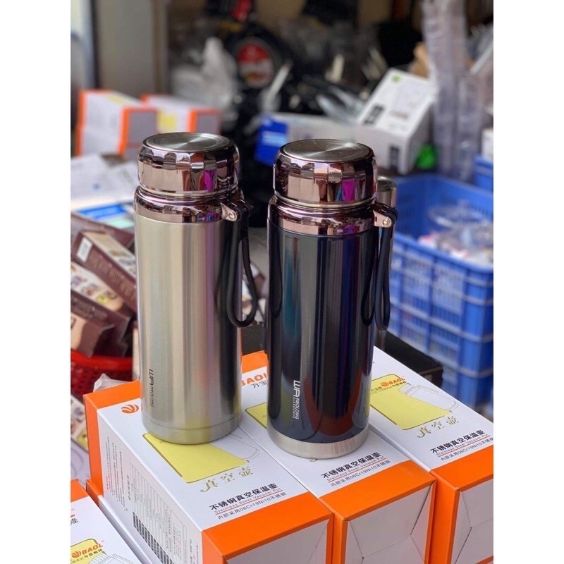 Bình giữ nhiệt nóng lạnh 1000-1200-1500ml L7 inox 304 cao cấp | WebRaoVat - webraovat.net.vn