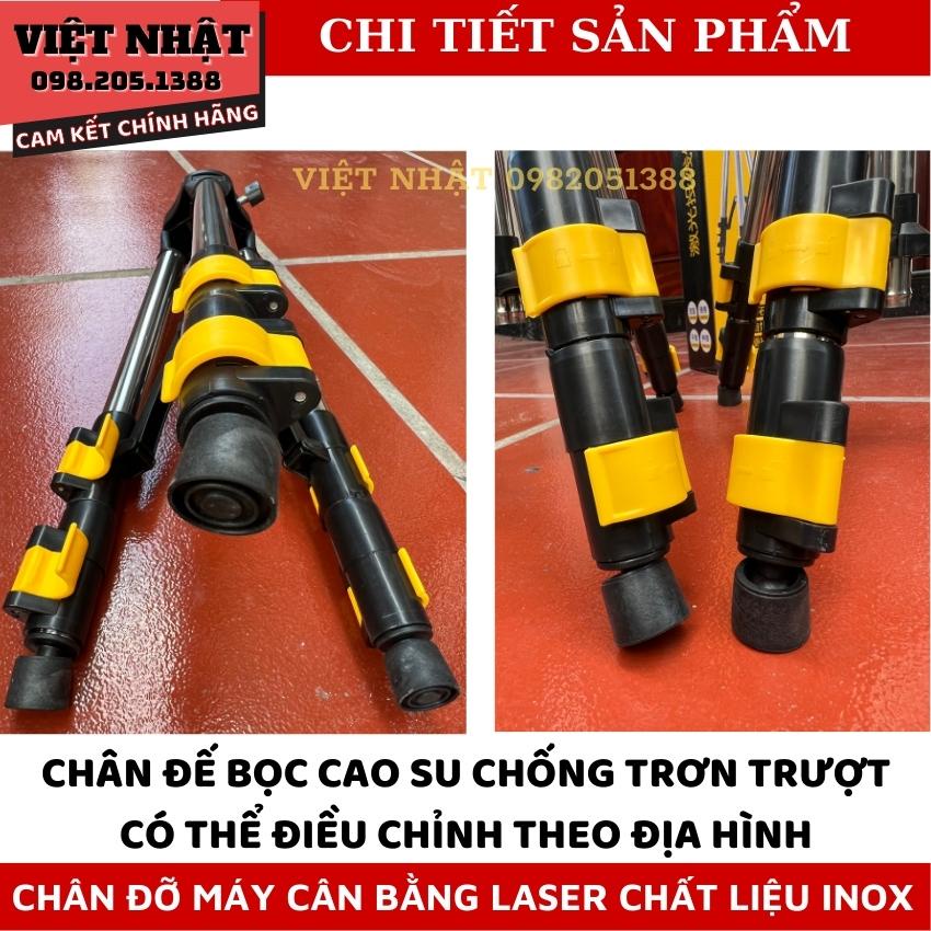 Chân inox 1,5m máy bắn cốt cân bằng laser, hàng nội địa chất lượng cao.