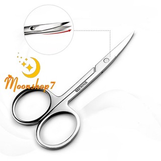 Kéo Cong đầu nhọn và đầu tròn Xịn Cắt Tỉa Lông Mày Lông Mi