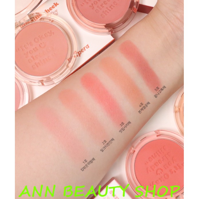 Phấn má hồng Peripera Pure Blushed Sunshine Cheek | BigBuy360 - bigbuy360.vn