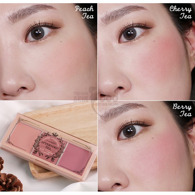 I'M MEME - Phấn má Classic Collection Palette Afternoon Tea