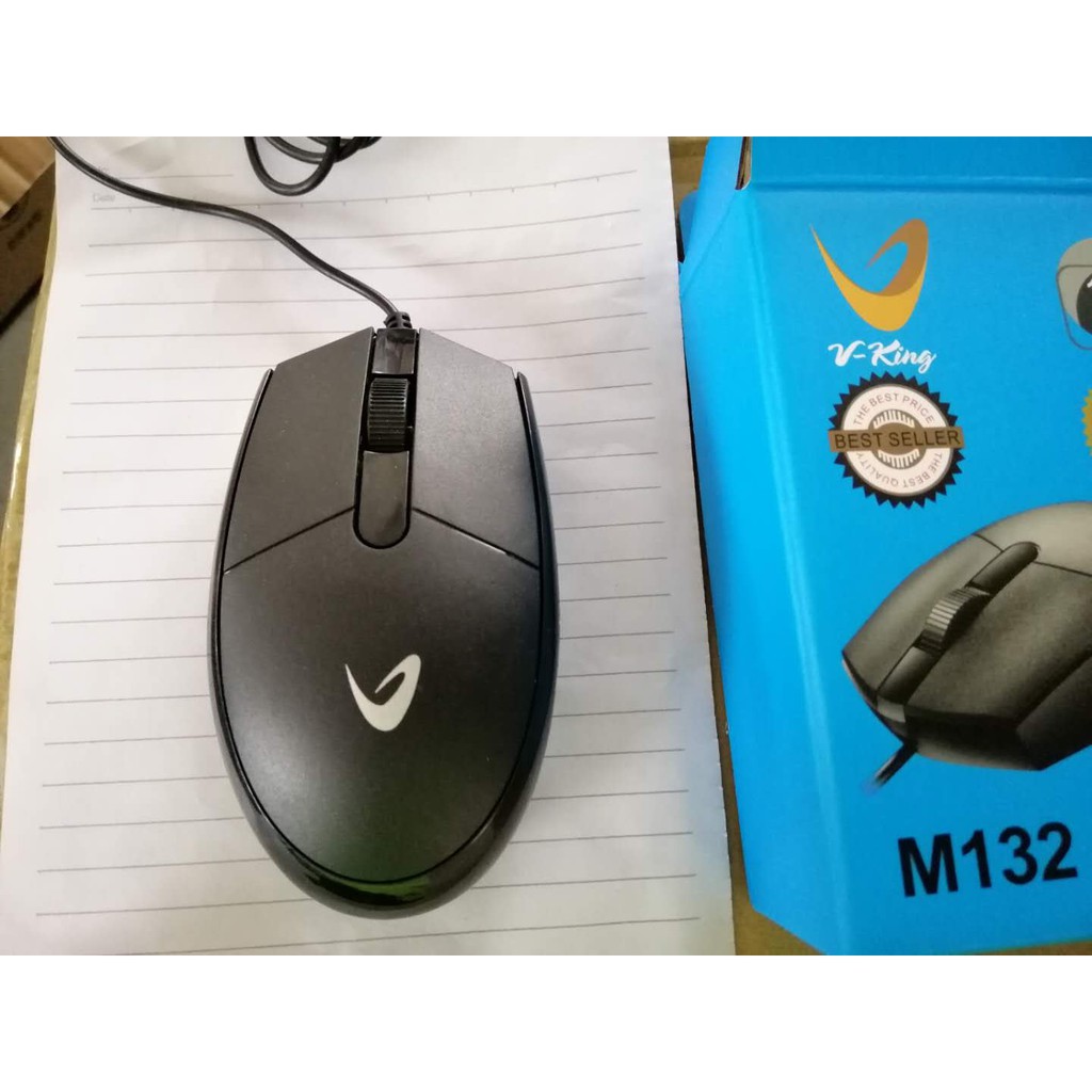 Chuột máy tính có dây Fortech M132 M880 cao cấp dùng văn phòng, chơi game