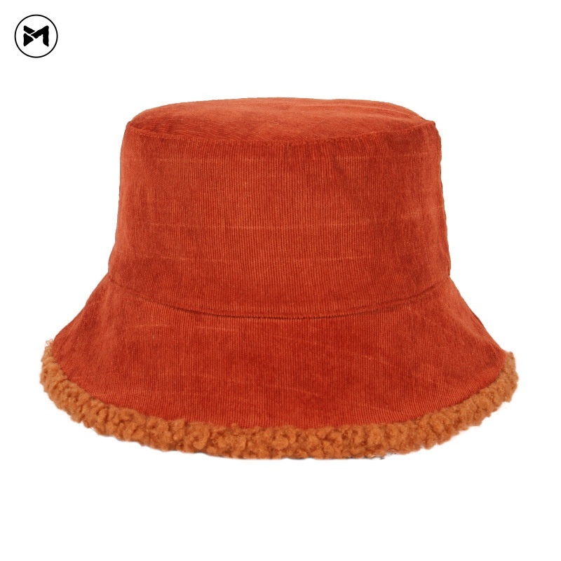 Nón Tai Bèo Vải Nhung Dày Hai Mặt Giữ Ấm Thời Trang Thu Đông Hàn Quốc 2022