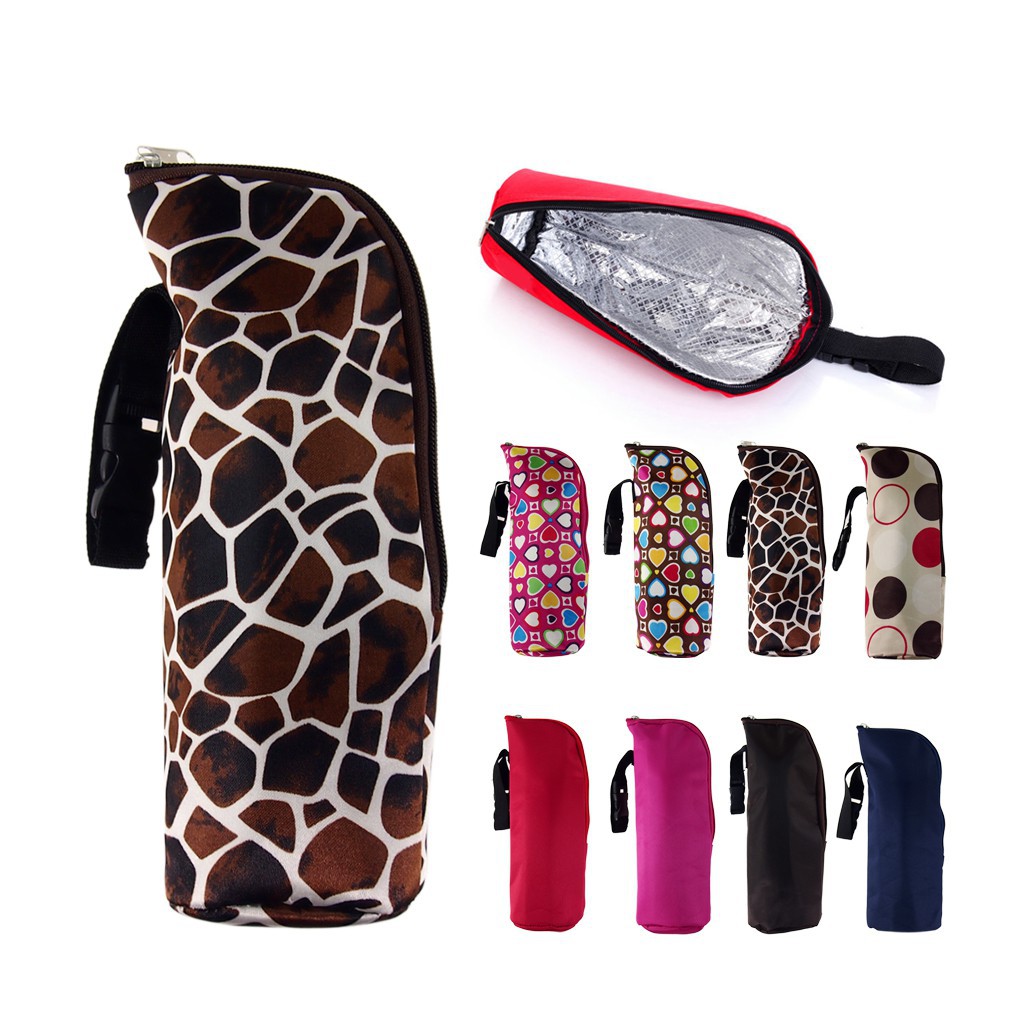 Baby Thermal Feeding Bottle Warmers Bag Tote Hang Stroller