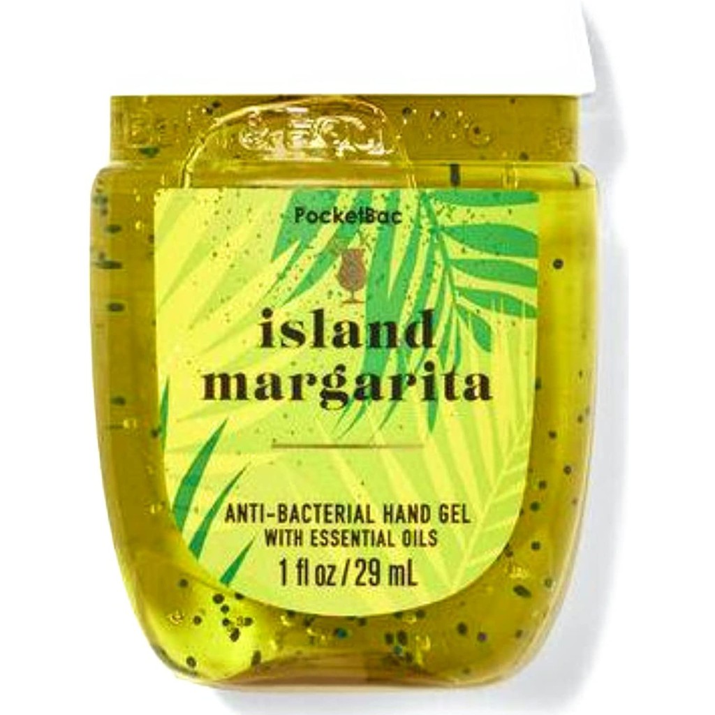 Gel rửa tay khô Bath &amp; Body Works Hand Sanitizer PocketBac Cleansing Gel Island Margarita 29ml (Mỹ)