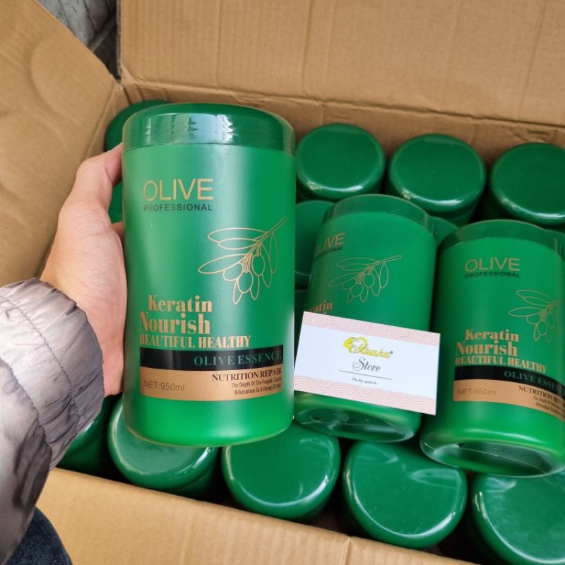 Kem ủ tóc Olive 950ml - Misaka_store
