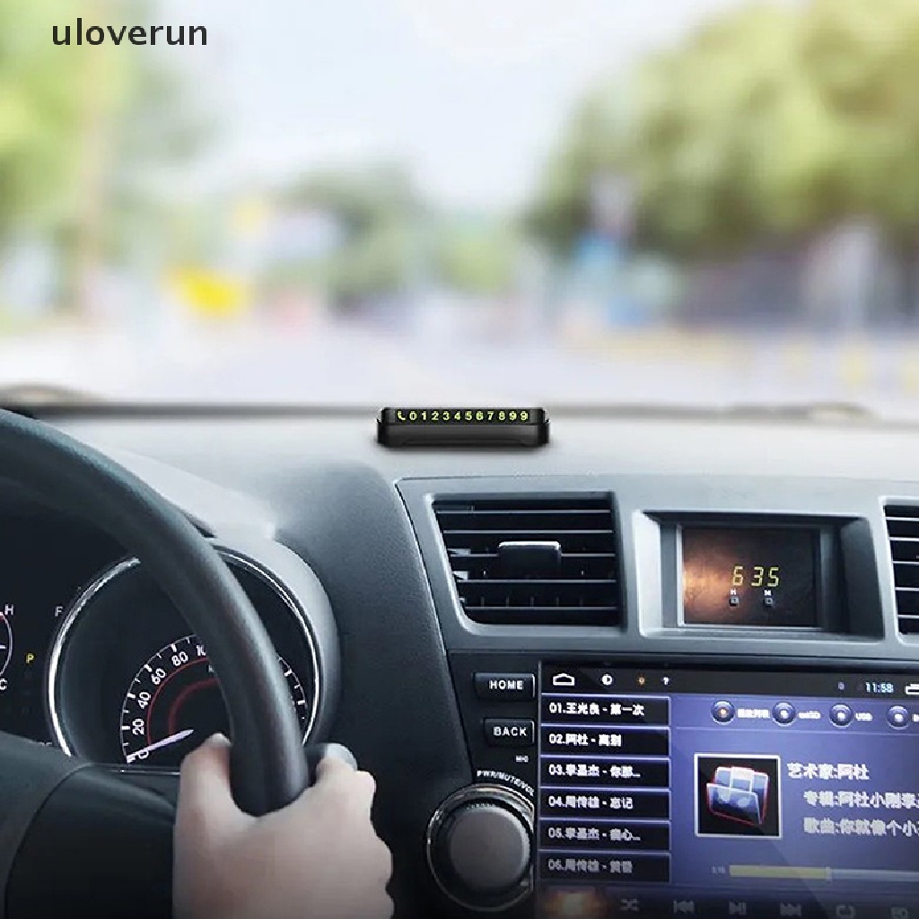 Thẻ Đậu Xe Tạm Thời Để Lại Số Điện Thoại 13x2.5cm