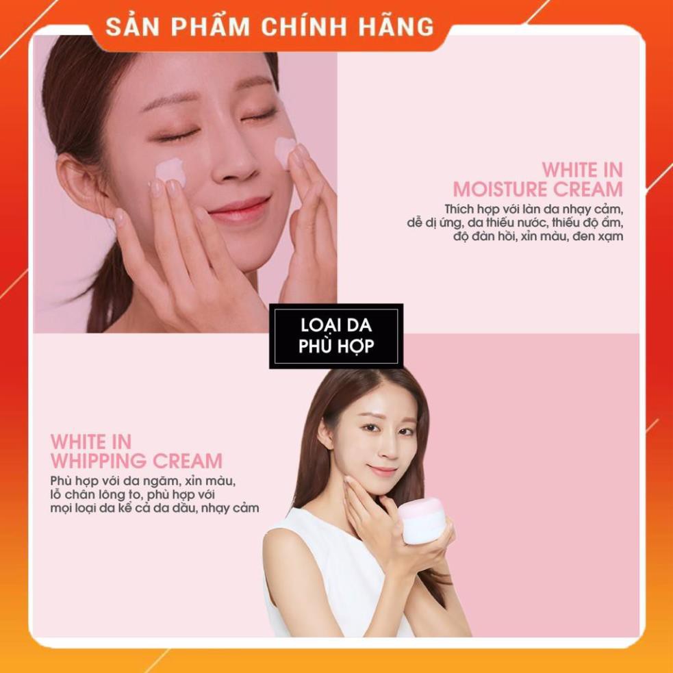 Kem dưỡng trắng da G9 Skin-White In Whipping Cream, Kem Dưỡng Trắng Da G9-Skin White In Moisture Cream