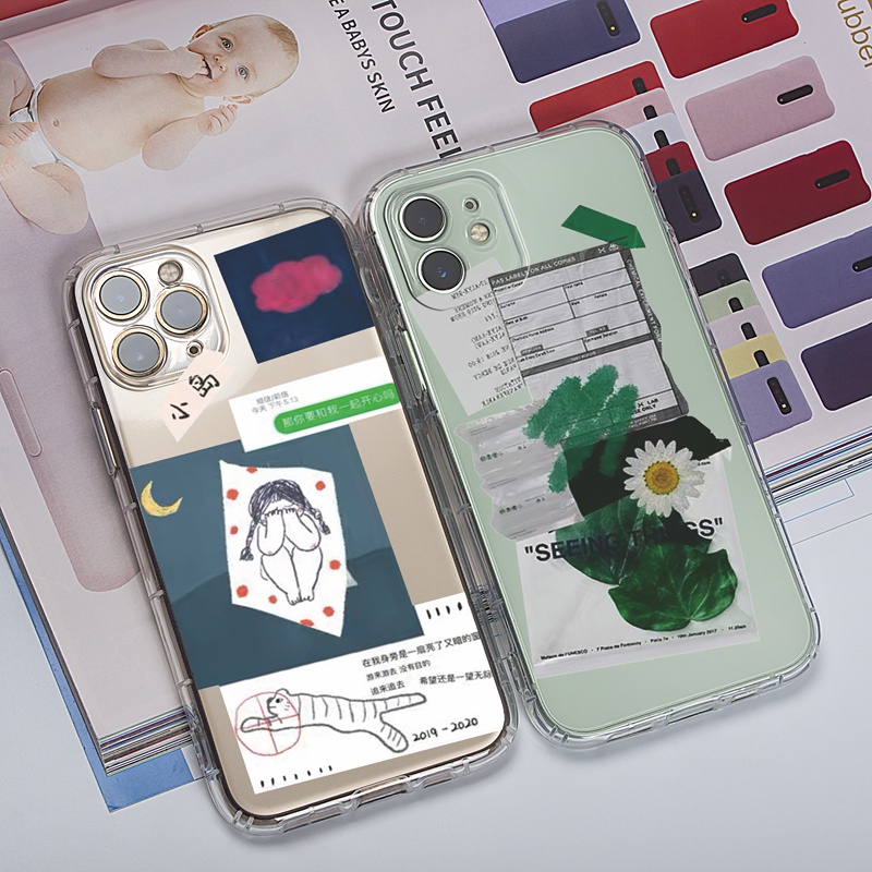 Ốp lưng iphone Ốp điện thoại Suntaiho TPU trong suốt thích hợp cho IPHONE 7 8 PLUS 11 PRO MAX XR XSMAX 12 PRO MAX 12MINI 13 PRO MAX 13