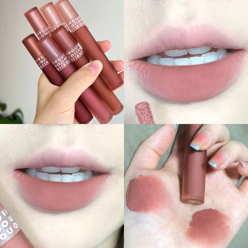 Son kem Oouii 6 Màu Tự Chọn Chống Thấm Lâu Trôi