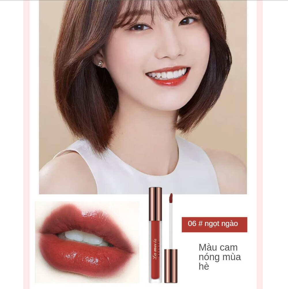 Air lip glaze, matte velvet, matte, không dễ phai, không dễ lem, chống nước tráng gương, son men giá rẻ sinh viên, dễ thi công | BigBuy360 - bigbuy360.vn