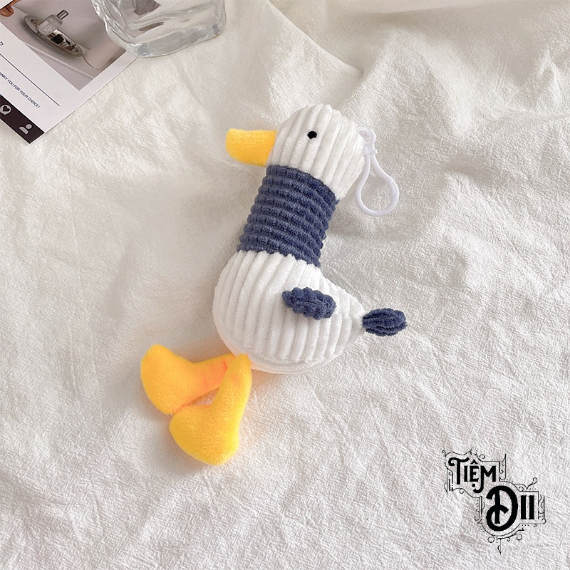 Móc Khóa Vịt Nhồi Bông Dễ Thương Món Quà Cute Dành Cho Bạn Bè Người Thân Móc Khoa Thú Bông Hình Vịt Nhiều Màu
