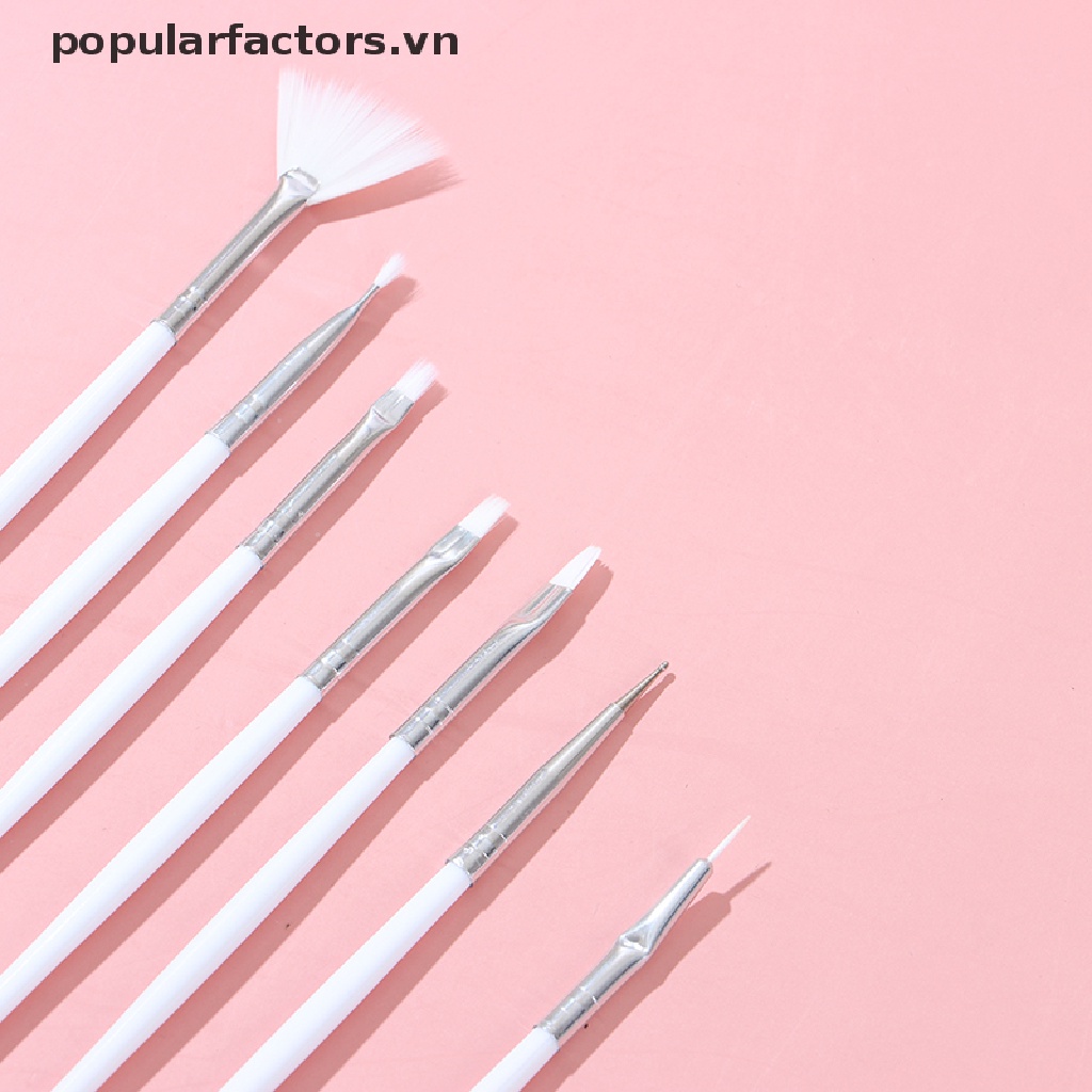 Set 15 Cọ Vẽ Trang Trí Móng Tay Nghệ Thuật Cho Salon DIY  [VN]