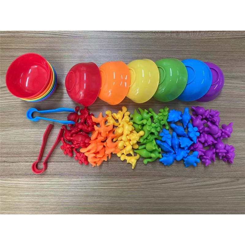 Bộ đồ chơi phân loại màu sắc nhiều chủ đề - loại cao cấp cho bé