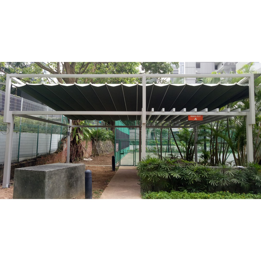 Mái Xếp Di Động (Reatractable Tarpaulin System)