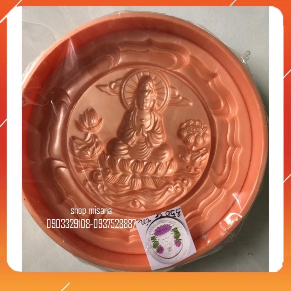 Khuôn bánh trung thu hình phật bà quan âm 350gr