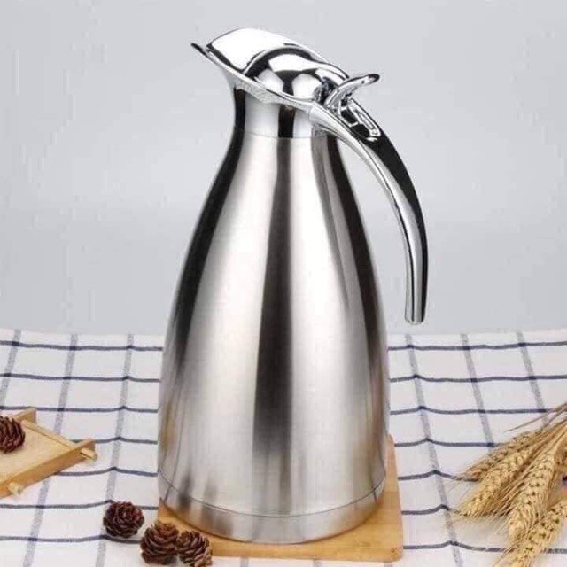 Ca giữ nhiệt inox Thái Lan cao cấp mỏ vịt