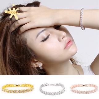Vòng tay đính đá pha lê thời trang hàn quốc cho nữ