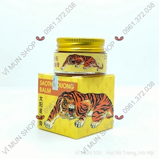 Cao gừng sao thái dương saothaiduong balm hộp 20g