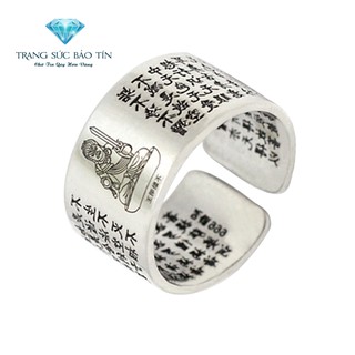 Nhẫn nam phật bất động minh vương bạc thái - bảo tín