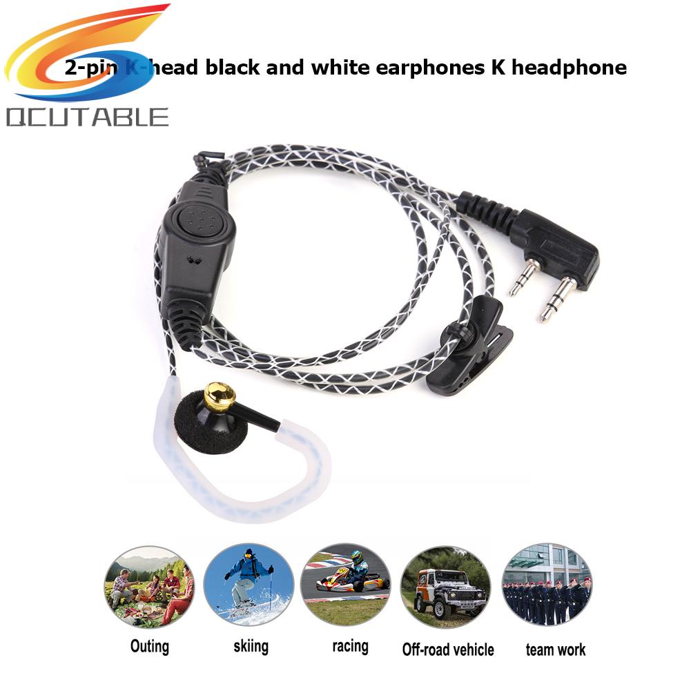 Tai Nghe 2 Pin Cho Bộ Đàm Kenwood KPG Baofeng UV 5R