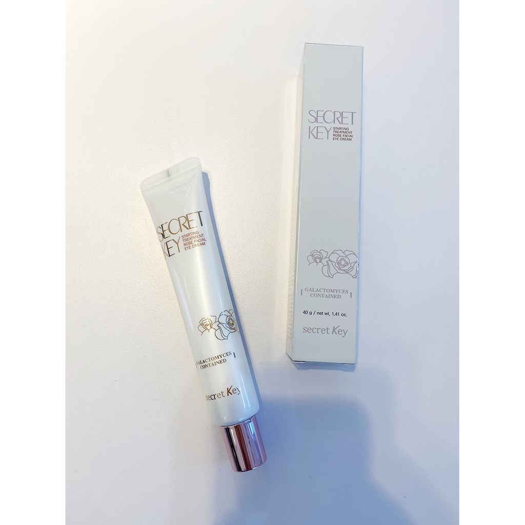 Kem dưỡng chống nhăn và trắng sáng vùng da quanh mắt Secret Key Starting Treatment Rose Facial Eye Cream 40g