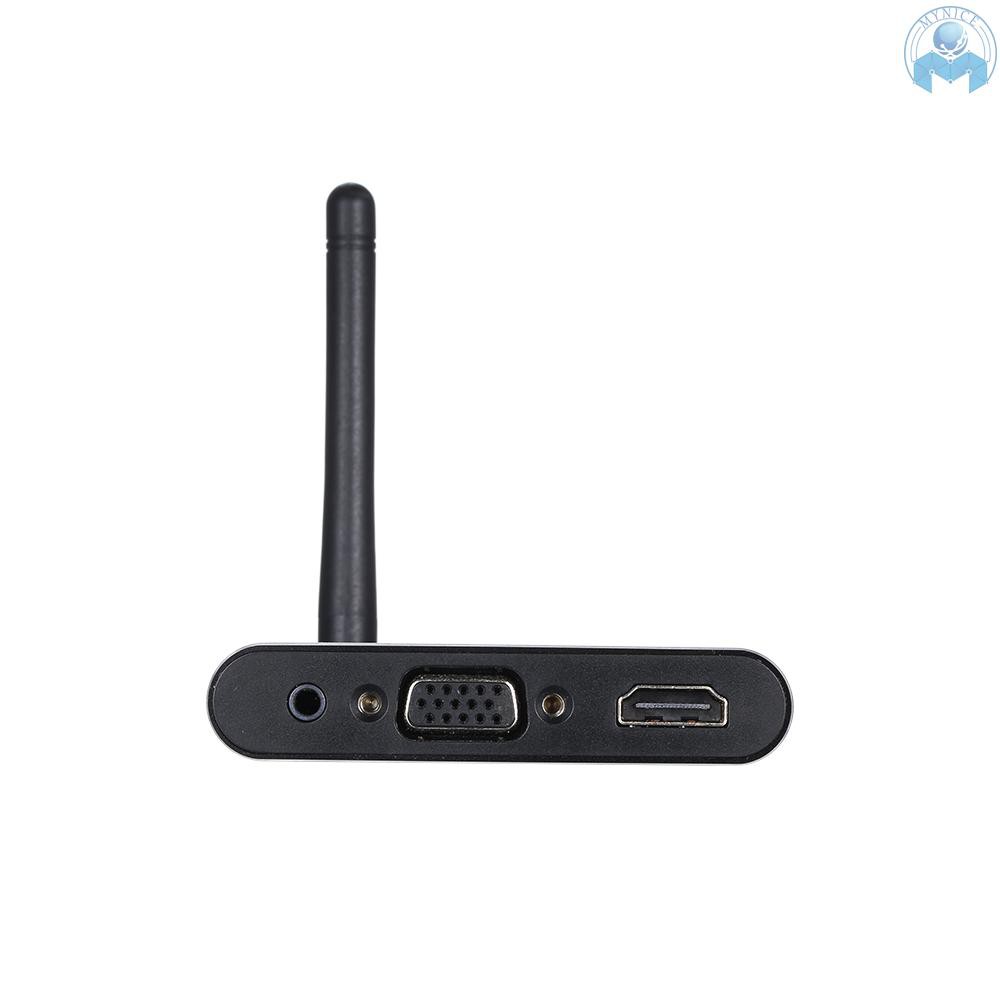 Thiết Bị Nhận Tín Hiệu Màn Hình Không Dây Mirascreen X6W Hd 1080p Kết Nối Wifi Vga Miracast | BigBuy360 - bigbuy360.vn