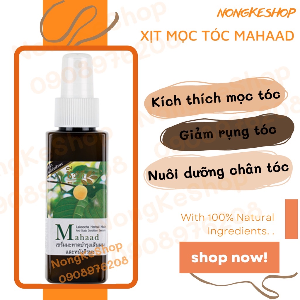 Xịt mọc tóc Mahaad TháI Lan