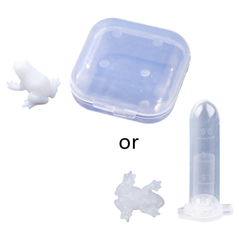 Mô Hình Ếch 3D Bằng Nhựa Dùng Làm Đồ Trang Sức Thủ Công Makin
