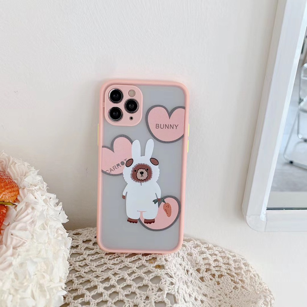 Ốp Điện Thoại Mềm Họa Tiết Gấu Anh Đào 3d Cho Iphone 11 Pro Promax X Xs Xr Xsmax 6 6s 7 8 Plus | BigBuy360 - bigbuy360.vn