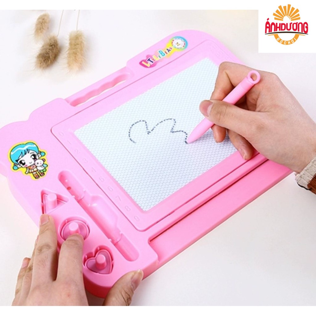 Bảng viết tự xoá thông minh cho bé BabySun - Bảng xóa thông minh giúp bé học chữ làm toán vẽ tranh dễ dàng hơn