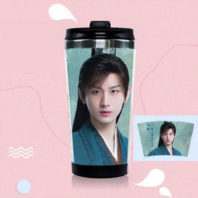 Bình nhựa đựng nước in hình TRẦM VỤN HƯƠNG PHAI idol diễn viên Thành Nghị Dương Tử thần tượng