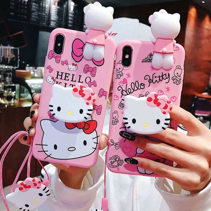 Samsung Galaxy J2 Prime J5 Prime J7 Prime On5 on7 J3 J5 J7 Pro 2017 J2 Pro Hello Kitty socket Case