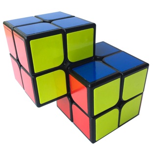 2x2 double - conjoined rubik cube