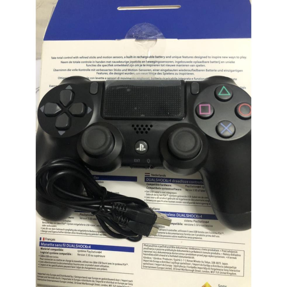 Tay Cầm Chơi Game Bluetooth Cho Điện Thoại, Laptop, PC 🎮 Tay Cầm Chơi Game Không Dây DualShock 4 Full Chức Năng