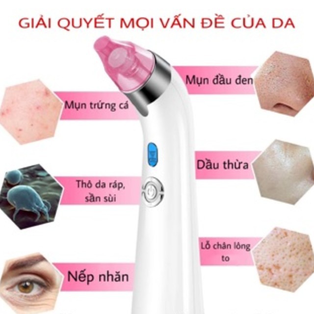 [HÀNG CHÍNH HÃNG] [FREESHIP] Máy Hút Mụn Cao Cấp COMEDO Siêu Mạnh Chính Hãng Hàn Quốc (HÀNG CAO CẤP)