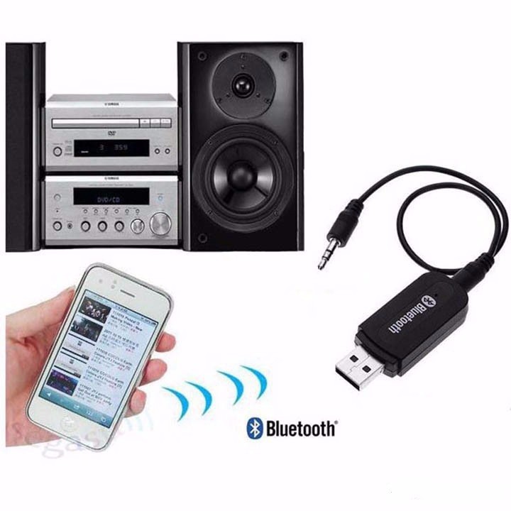 [Mã ELHACE giảm 4% đơn 300K] usb thu bluetooth BT163 biến loa thường thành loa usb không dây