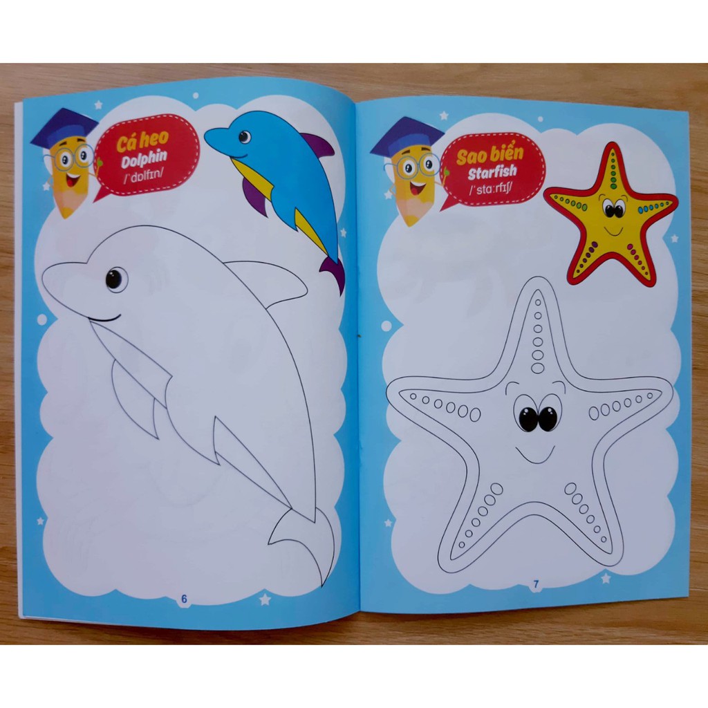 Sách - Tô màu nhiều chủ đề cho bé (Combo 20 cuốn)