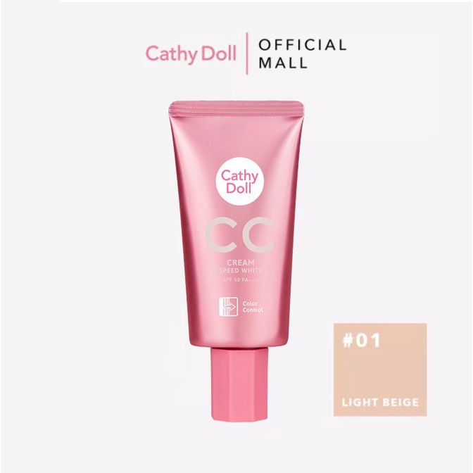 Kem nền Cathy Doll Speed White Cc Cream Spf50 Pa+++ 50ml