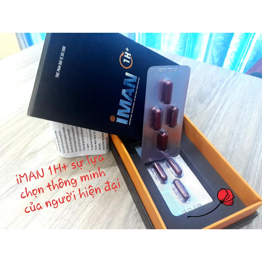 ✔️️️Iman 1h - Viên uống thế hệ mới Rocket 1h - Giá 1 viên