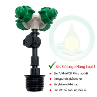 Combo 10 béc phun sương 4 hướng loại 1