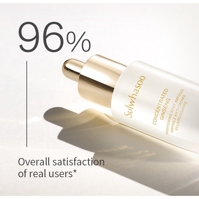 Gói sample huyết thanh siêu dưỡng trắng mờ nám và tái tạo Sulwhasoo Concentrated Ginseng Brightening Spot Ampoule