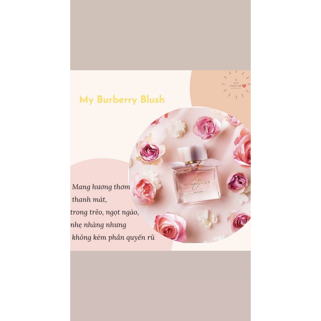 {Chính Hãng} Nước Hoa Nữ 𝐁𝐮𝐫𝐛𝐞𝐫𝐫𝐲 𝐁𝐥𝐮𝐬𝐡/ 𝐁𝐮𝐫𝐛𝐞𝐫𝐫𝐲 𝐁𝐥𝐚𝐜𝐤_𝑀𝑎̂̃𝑢 𝑡ℎ𝑢̛̉ 5𝑚𝑙 | BigBuy360 - bigbuy360.vn