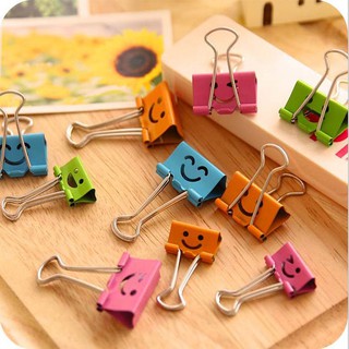 10 Kẹp giấy hình mặt cười - happy Smile - siêu kute
