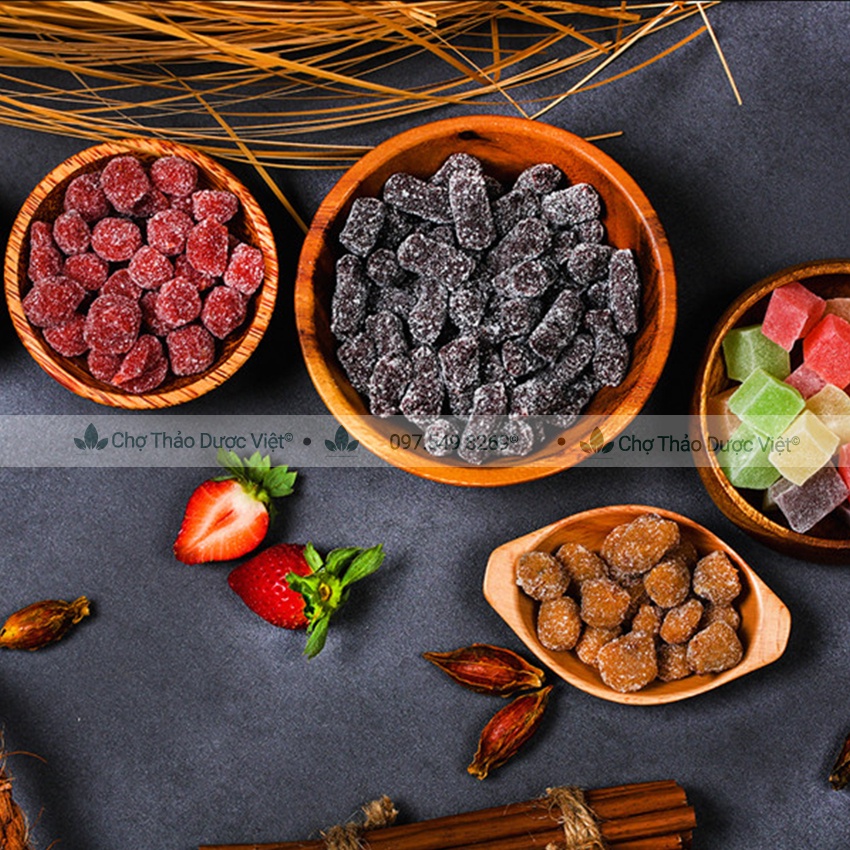 Kẹo dâu tây (Kẹo hương dâu tây) - Chợ Thảo Dược Việt